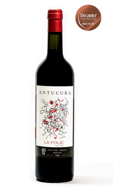 Antucura La Folie 2015-Antucura-2015,Antucura,Blend,Boutique,Cabernet Franc,Cabernet Sauvignon,Merlot,Petit Verdot,Syrah,Tinto